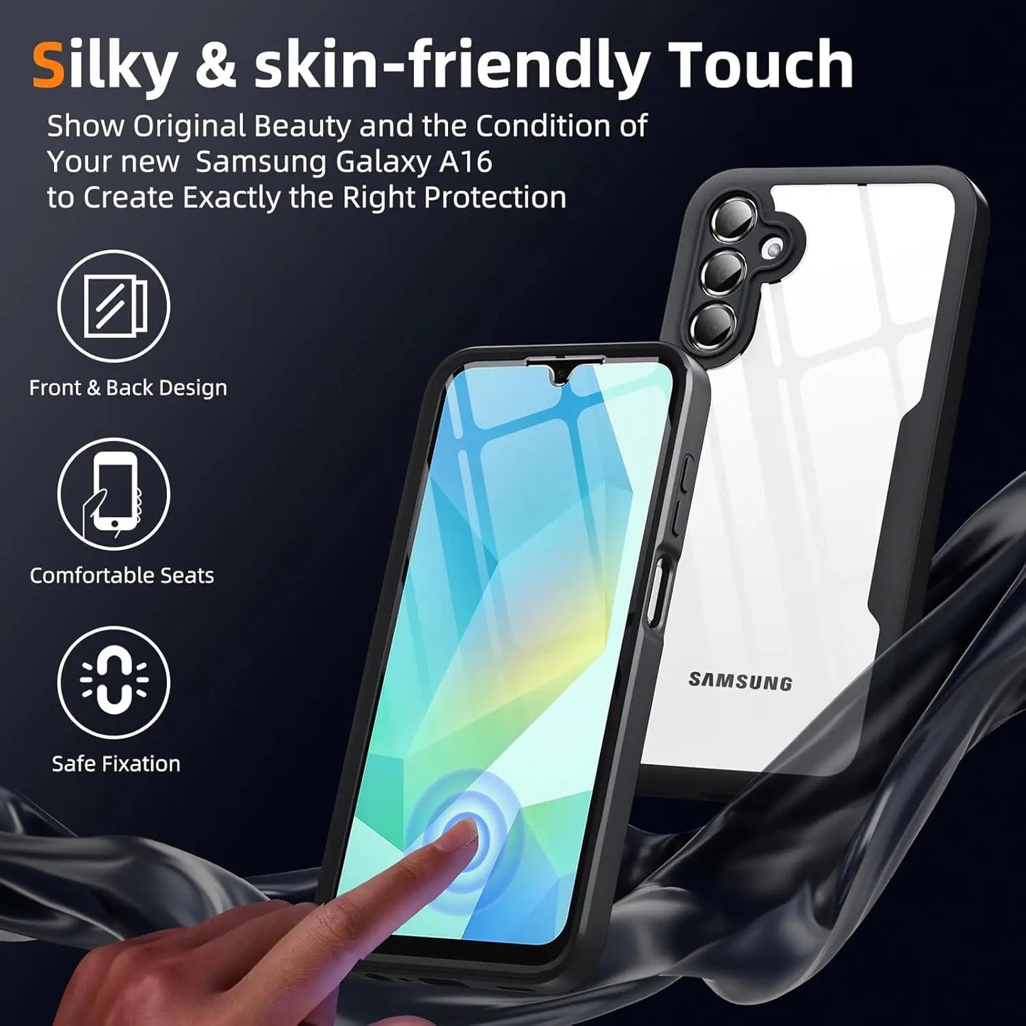 Full Body Protective Case for Samsung Galaxy A Series 5G - Rugged Shockproof Phone Cover