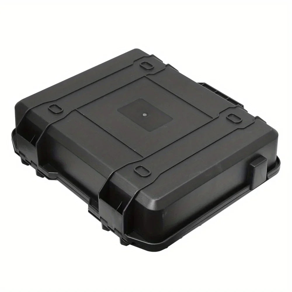 Waterproof Hard Carry Case Toolbox – Pre-Cut Foam Storage Organizer, Impact-Resistant Safety Protector for Hardware