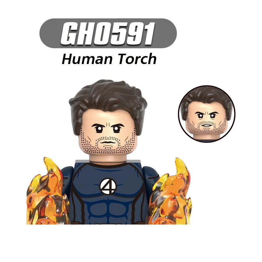 GH0592 Blade Mini Action Figure — Building Block Toy for Kids