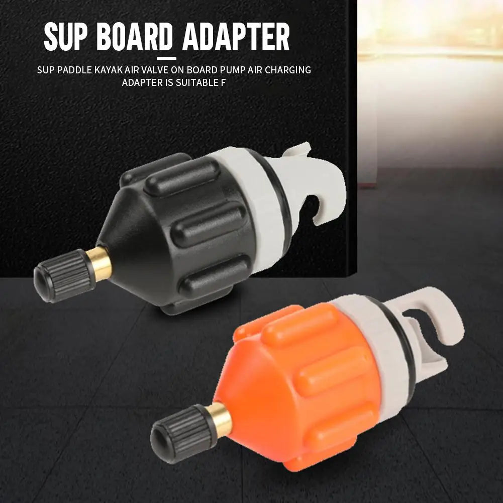 Hot Boat Air Valve Adapter – Durable Nylon Kayak Inflatable Pump Adapter for SUP Board, Wear-Resistant Rowing Accessory