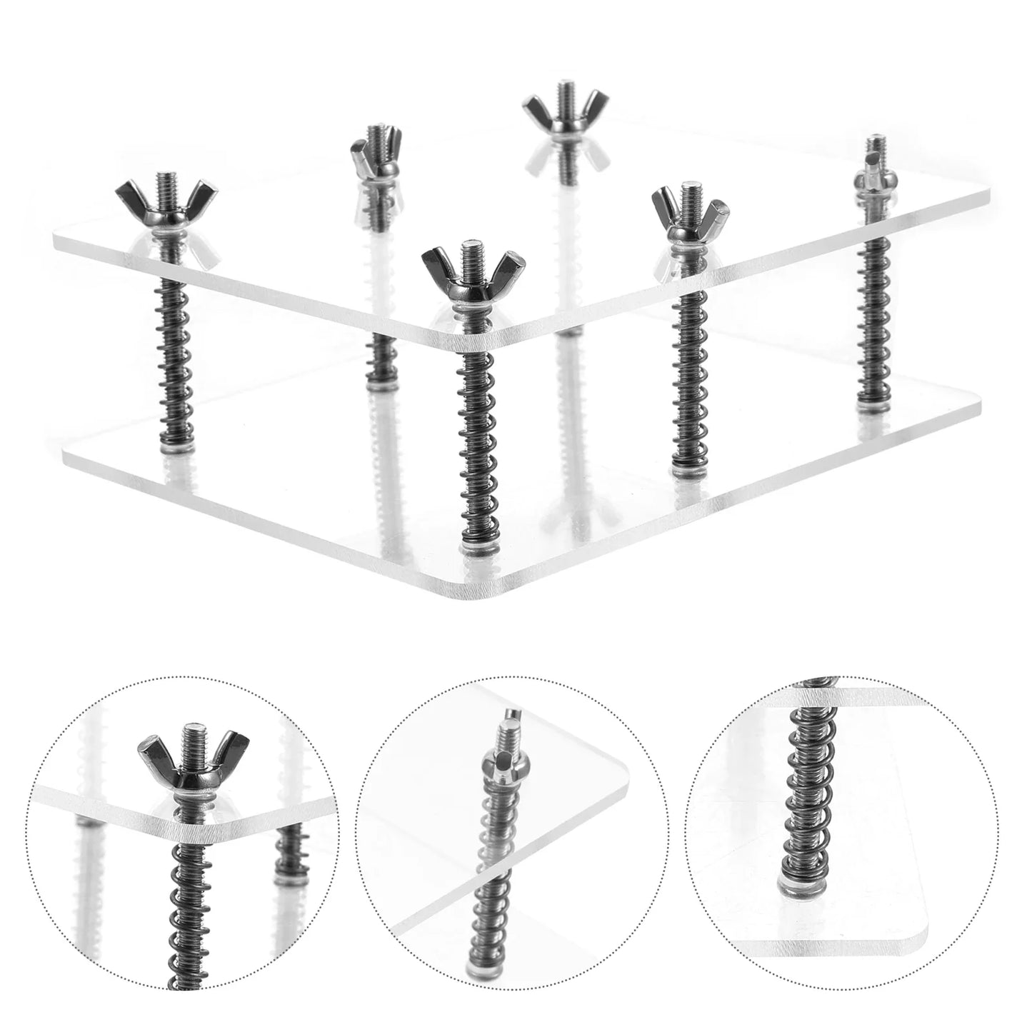 Curvature Corrector Flat Card Holder – Pressing & Storage Tool for Repairing and Flattening Accessories