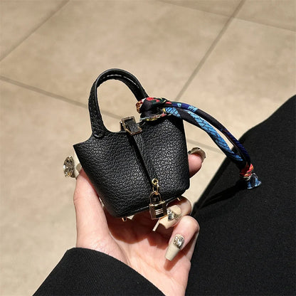 Mini House Handheld Bag – Portable Bluetooth Earphone & Zero Wallet Small Multifunctional Purse