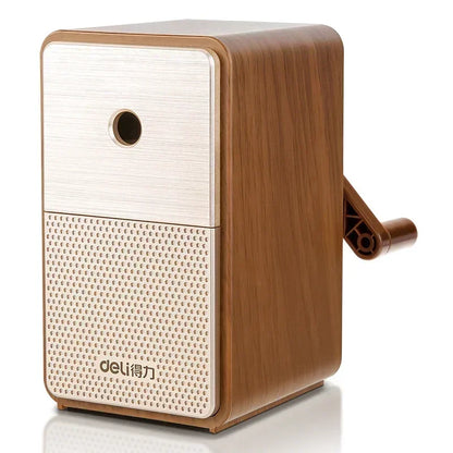 Adjustable Hand Crank Pencil Sharpener – Long-Lasting Blade Table Stationery Sharpener