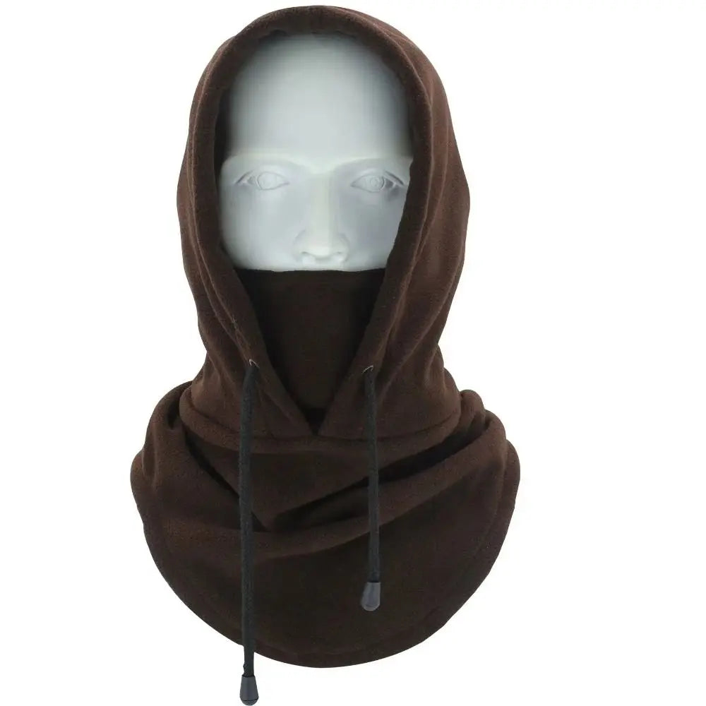 Fashion Polar Fleece Balaclava Hat - Winter Beanie, Windproof Full Face Ski Mask for Men and Women, Warmer Cap and Scarf