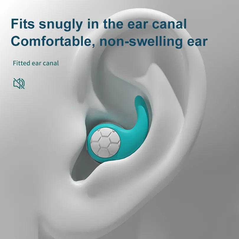 1 Pair Soft Sleeping Ear Plugs - Noise Reduction, Waterproof Earplugs for Comfortable Sleep, Ideal for Snoring and Sound Blocking