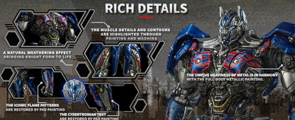 YOLOPARK Transformers Model – The Last Knight AMK PRO 20cm Optimus Prime Action Figure Toy for Boys & Men