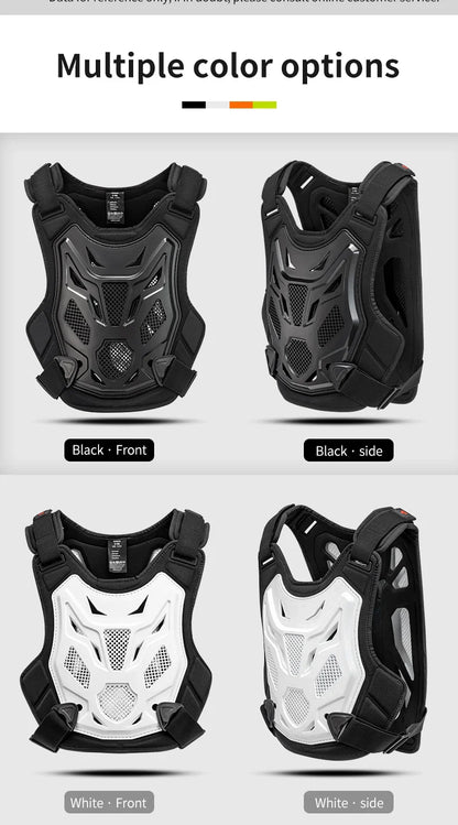 Motorcycle Motocross Racing Vest – Adult Off-Road Armor Chest Protector for Dirt Bike Safety