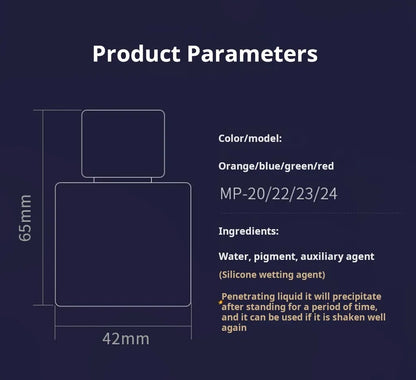 Stedi MP-20~27 Fluorescent Panel Liner Paint – 40g Water-Based Ink for Gundam GK Model Coloring & DIY Hobby Tools