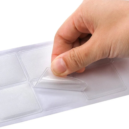 50pcs Clear Self-Adhesive Pouches – Necklace Chain Display Bags, Jewelry Storage & Loose Supply Holder