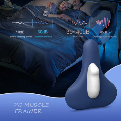 Electric Pelvic Floor Muscle Trainer — Type-C Rechargeable Kegel Massage Cushion for Men & Women, Bladder & Sphincter Strengthening Device