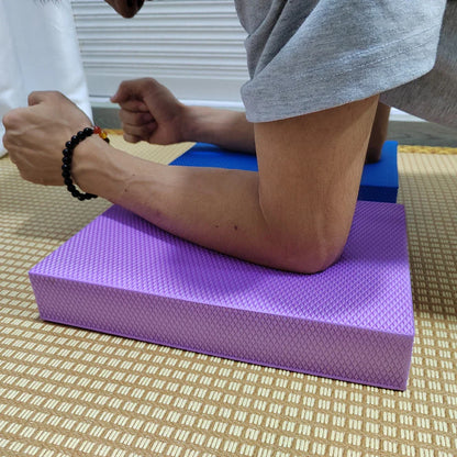 Yoga Balance Pad: 30x20x5cm, Multiple Colors Fitness Mat - Balancing Pad for Healthy Abdominal Wheel, Doubles as Meditation Cushion
