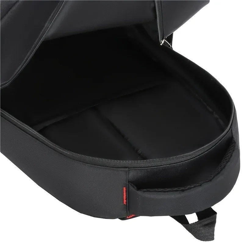 Men's Waterproof Backpack – Large Capacity Casual Laptop Bag with Adjustable Straps