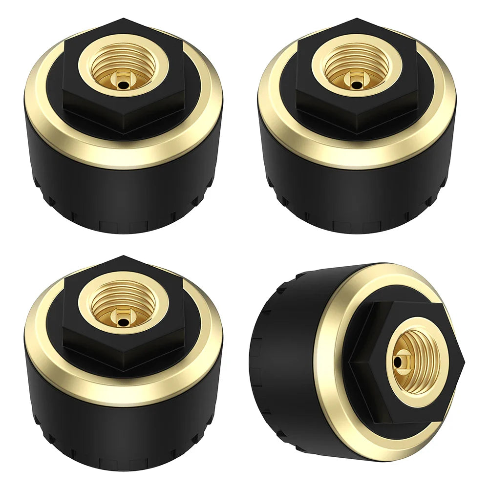 Car TPMS Bluetooth 5.0 Tire Pressure Monitoring System – Motorcycle & Car Tyre Sensor with iOS/Android App Display