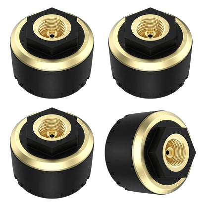 Car TPMS Bluetooth 5.0 Tire Pressure Monitoring System – Motorcycle & Car Tyre Sensor with iOS/Android App Display