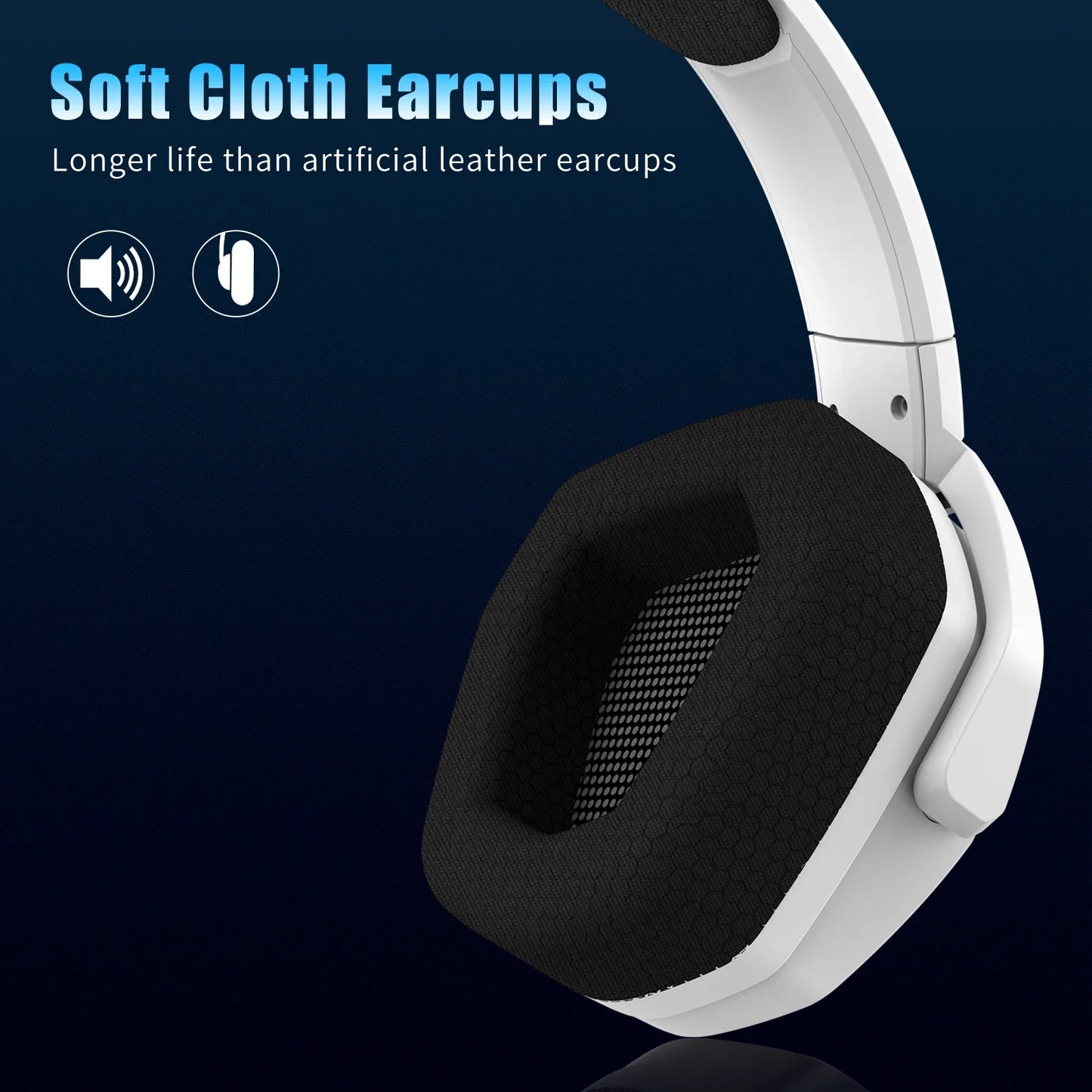 NUBWO G06 Dual Wireless Gaming Headset – 2.4GHz & Bluetooth, with Microphone for PS5, PS4, PC, Mobile, Switch