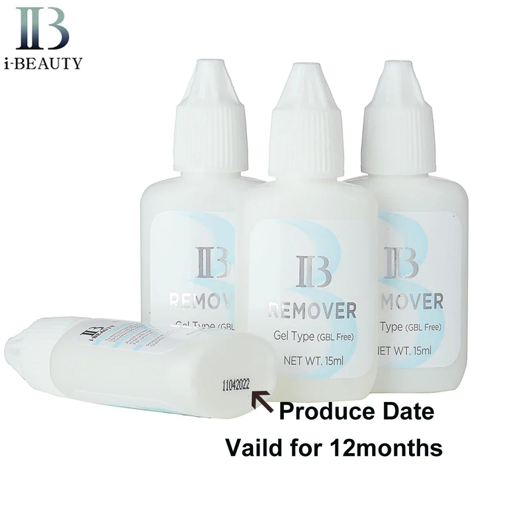 I Beauty 15ML Eyelash Extension Gel Remover — Clear Glue Remover for Professional Use