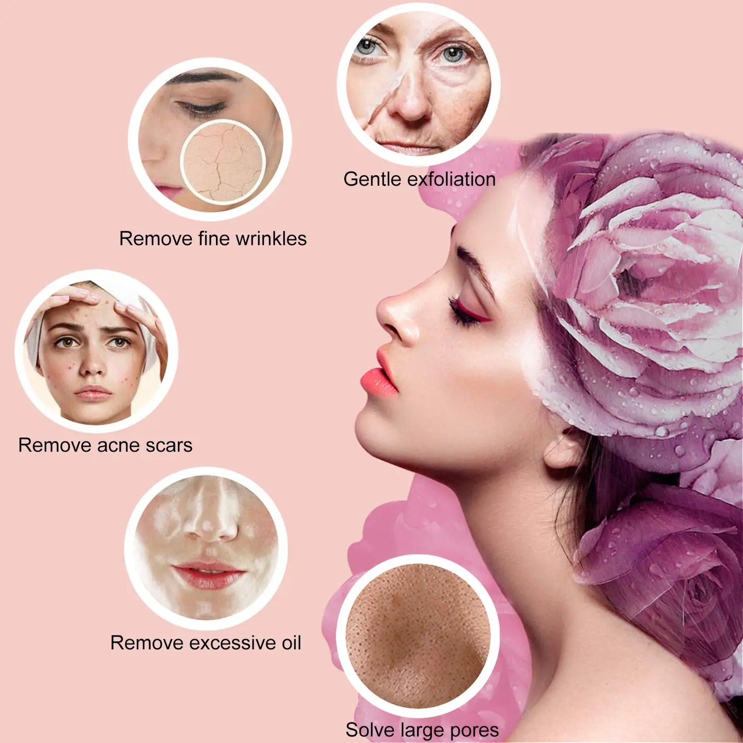 Diamond Microdermabrasion Machine – 65-68cmHg Suction Professional Facial Skin Care Equipment for Home Use