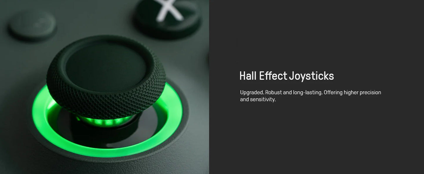 8BitDo Ultimate C Wired USB Gamepad with Hall Effect Joysticks for Xbox Series X/S, Xbox One, PC Windows 10/11