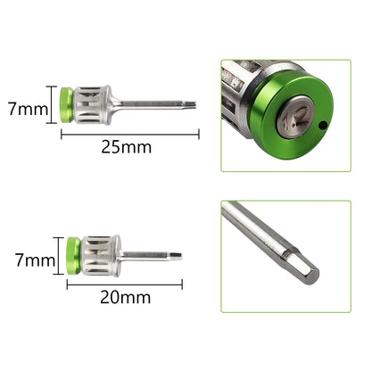 Universal Dental Implant Torque Screwdriver Wrench – Restoration Tool 10-70 NCM