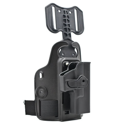 Outdoor Tactical Thigh Drop Leg Holster - Compatible with Glock 17, Beretta M9, Colt 1911, PX4 Storm for Hunting