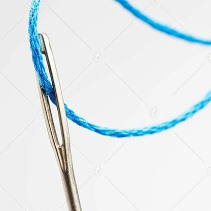 30Pcs Large Eye Sewing Needles Set (5 Sizes) for Cross Stitch, Leather & Embroidery Handmade Craft Threading Sewing Accessories