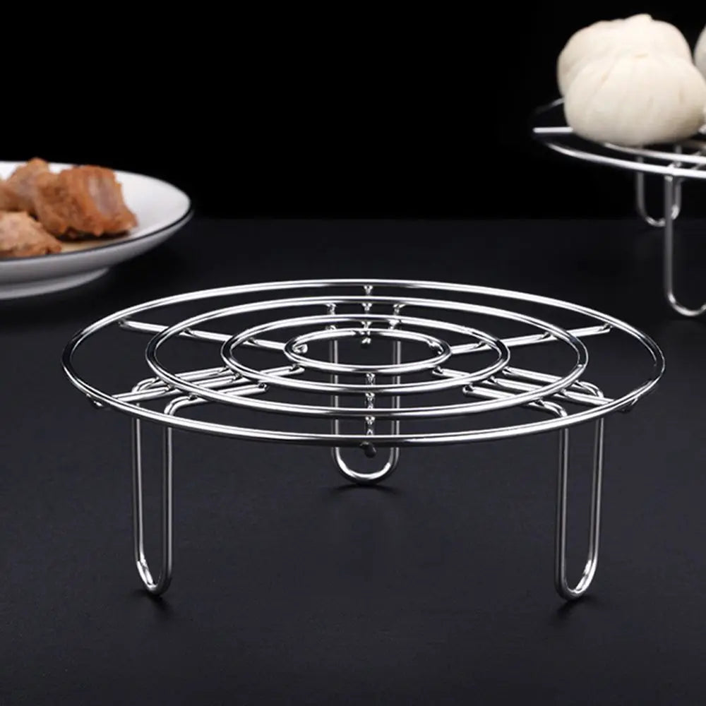 304 Stainless Steel Kitchen Steamer Rack - Durable Pot Steaming Shelf for Cooking Accessories