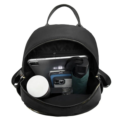Luxury Designer Women's Oxford Rucksack - High-Quality Small Schoolbag, Youth Student Leisure Backpack, Travel Shoulder Bag