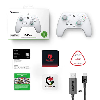 GameSir G7 SE Wired Xbox Controller - Gamepad for Xbox Series X, Series S, Xbox One with Hall Effect Joystick
