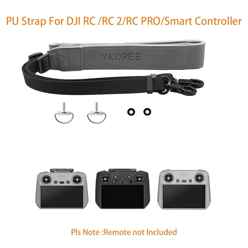 DJI RC 2 Remote Controller Neck Strap - Lanyard with Screws for DJI Mini 3 Mini 4 Pro Air 3 Mavic 3 Pro Drone Accessories