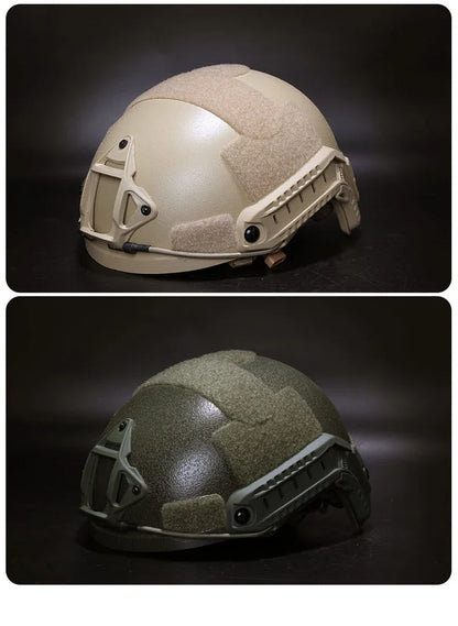 FAST Tactical Kevlar Helmet – High-Quality Suspended Pad Helmet for Outdoor, Hunting & Military Use