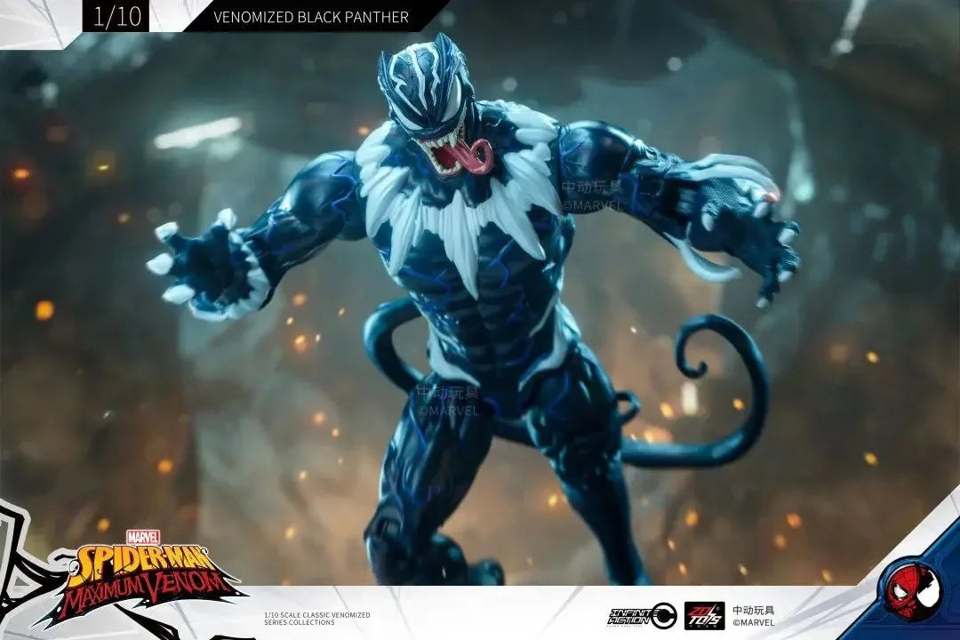 ZD 1/10 Marvel Legends Action Figures – Venom, Spider-Man, Iron Man, Thanos, Captain America, Black Panther Toy