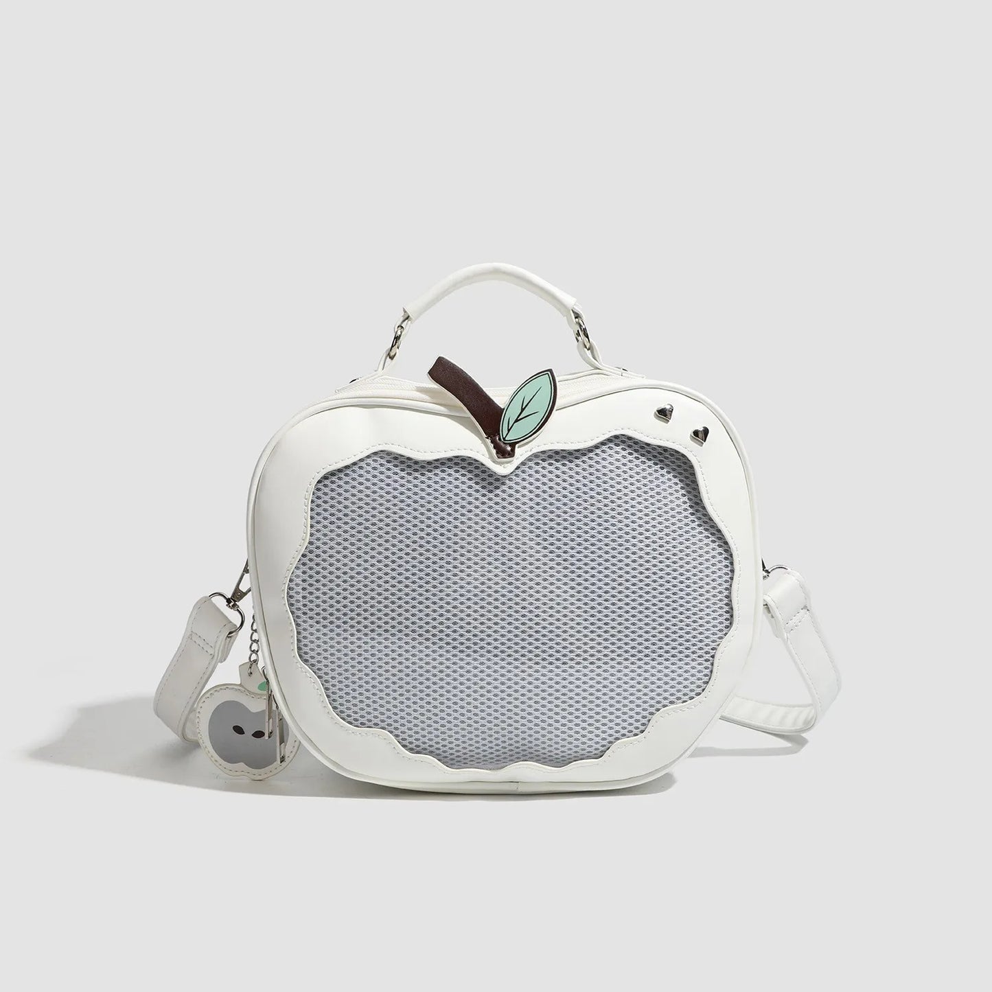New Girl Harajuku Apple Crossbody Bag – Cute Sweet Style Y2K Ulzzang Preppy ItaBag Handbag Backpack