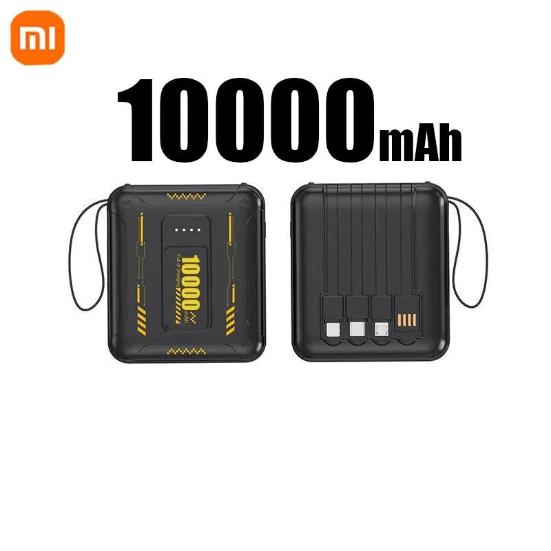 Xiaomi 50000mAh Mini Power Bank – Compact 4-in-1 High Capacity Charger with QC3.0 & PD20W for iPhone