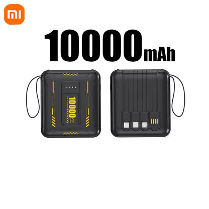 Xiaomi 50000mAh Mini Power Bank – Compact 4-in-1 High Capacity Charger with QC3.0 & PD20W for iPhone