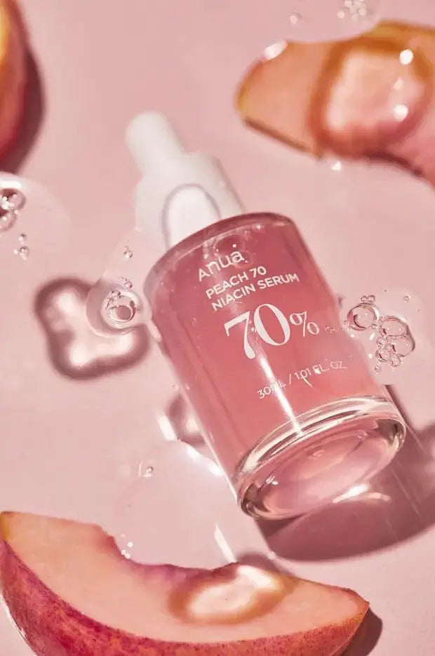 Anua Peach 70 Niacinamide Serum 30ml – Moisturizing Daily Facial Serum, Korean Skincare Beauty
