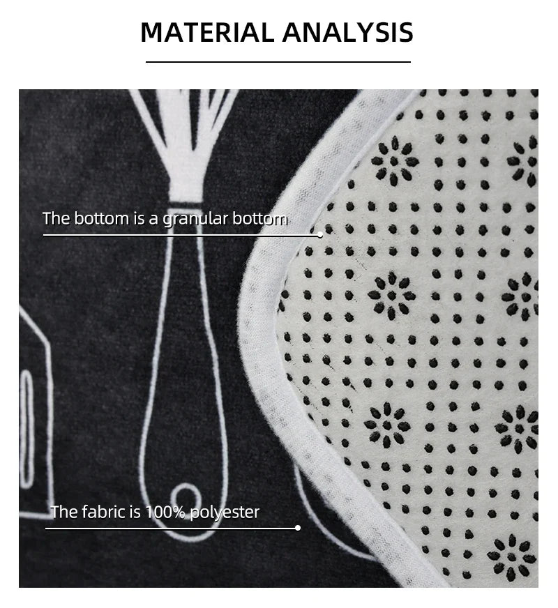 Multi-Purpose Sponge Water Absorption Mat — Anti-Skid, Moisture-Absorbing, Machine-Washable Carpet for Kitchen & Bathroom