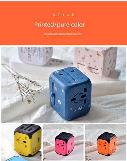 Neutral Universal Travel Charger — Fast Charging Adapter for International Use