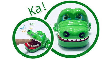 Crocodile Teeth Toy – Children's Finger Reaction Training, Lucky Game, Novelty Trick & Decompression Toy
