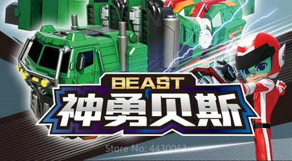 Galaxy Detectives Tobot Transformation Toy – Car to Robot Anime Figure, Korea Cartoon Deformation Tank Gift