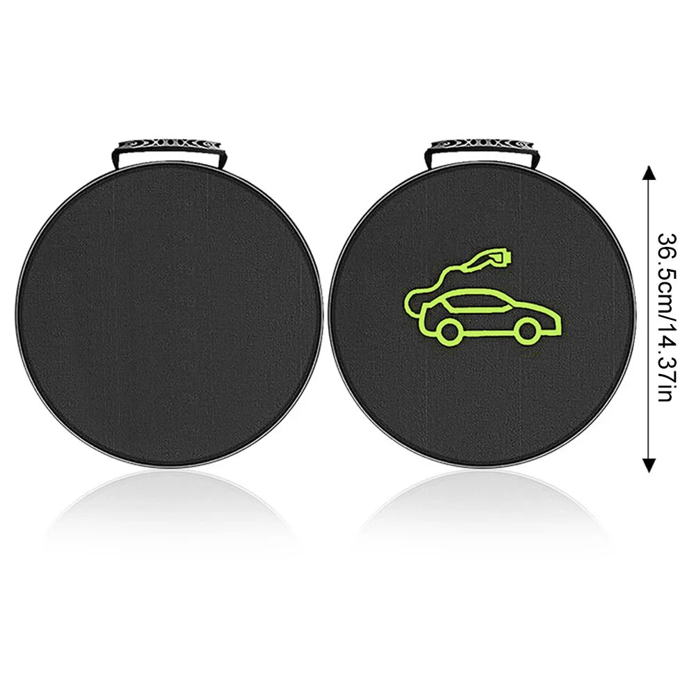Waterproof Electric Car Charger Storage Bag – Fire Retardant EV Charging Cable & Socket Carry Case