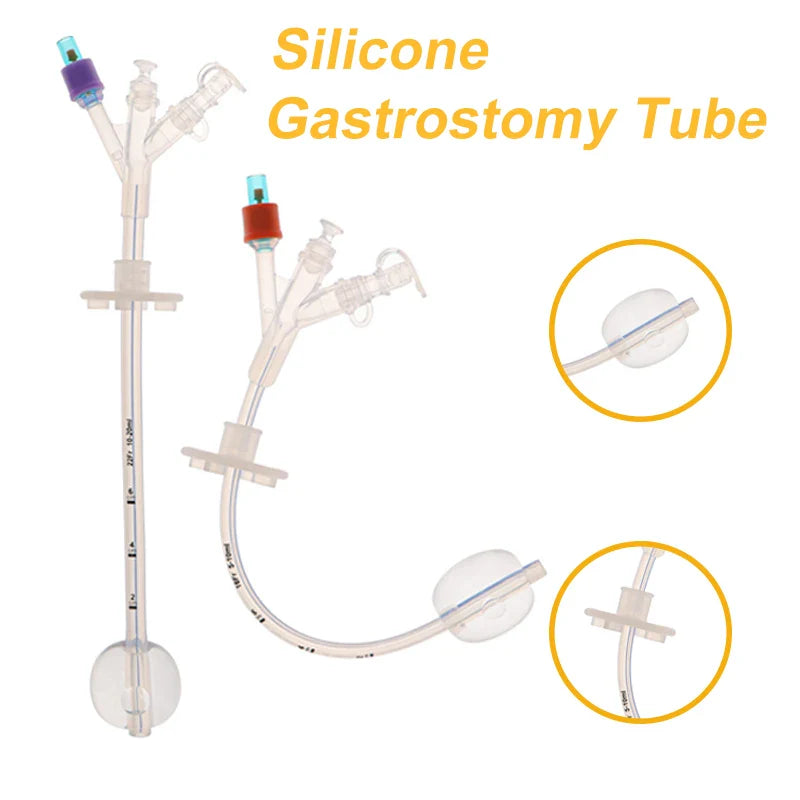 Califed Silicone Gastrostomy Tube Connector — Multi-Functional X-Ray Imaging Surgical Medical Instrument