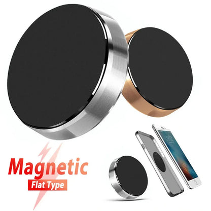 Universal Magnetic Car Phone Holder — Dashboard & Wall Mount Stand for iPhone, Xiaomi, Huawei, Samsung
