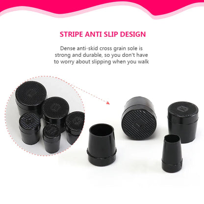 Silencer Heel Protector - Round Shape High Heels Protective Cover for Women, Non-Slip, Shockproof Accessories