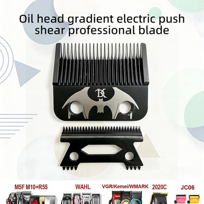 SC ECHO PHANTOM Professional Electric Hair Clipper – Crunch Blade Fade Trimmer for Men Barbershop Use (VGR 8148 Compatible)