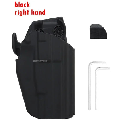 Adjustable Tactical Gun Holster – Lightweight Waist Pistol Carry Case for Right/Left Hand Shooting, Hunting & Outdoor Use