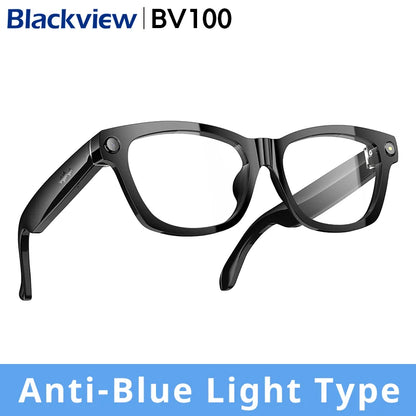 Blackview BV100 AI Smart Shooting Glasses – 2K HD 800W Camera with Bluetooth & Voice Assistant