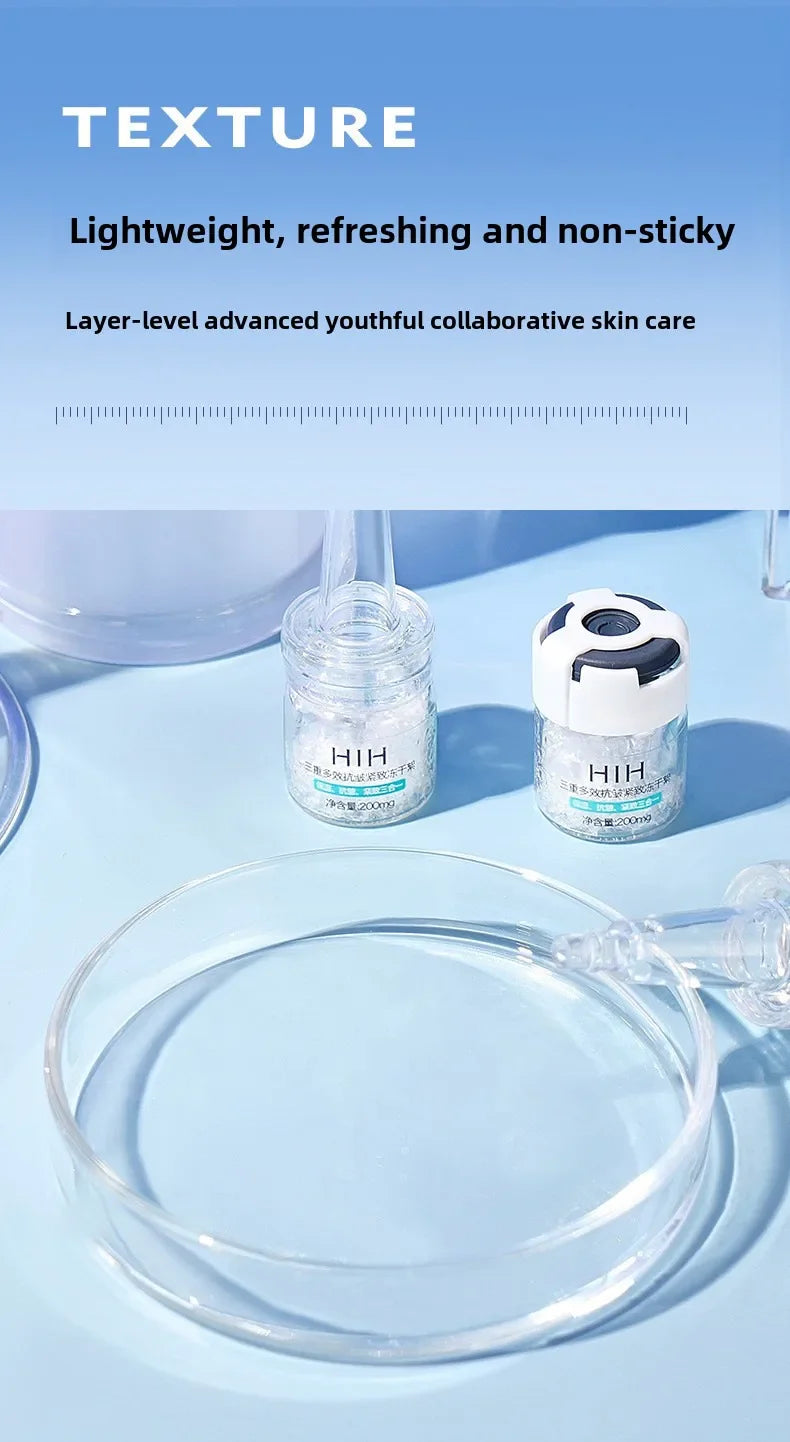 Triple Peptide Anti-Wrinkle Skincare Set – Firming, Lifting & Hydrating Face Kit for All Skin Types