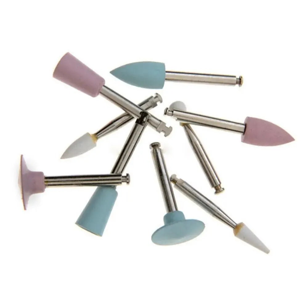 9pcs/Box Dental Composite Polishing Kit – Low Speed Handpiece Contra Angle Resin Sanding & Polishing Set RA0309
