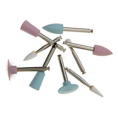 9pcs/Box Dental Composite Polishing Kit – Low Speed Handpiece Contra Angle Resin Sanding & Polishing Set RA0309