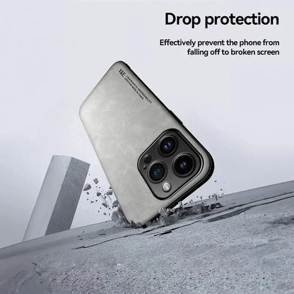 Luxury Leather Case for iPhone 15, 14, 13, 12, 11, Pro Max, Mini, XR | Shockproof Cover for XS Max, 8, 7, SE | Accessories